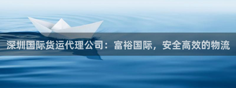 尊龙d88平台：深圳国际货运代理公司：富裕国际，安全高效